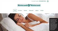 Desktop Screenshot of materassicagliari.com